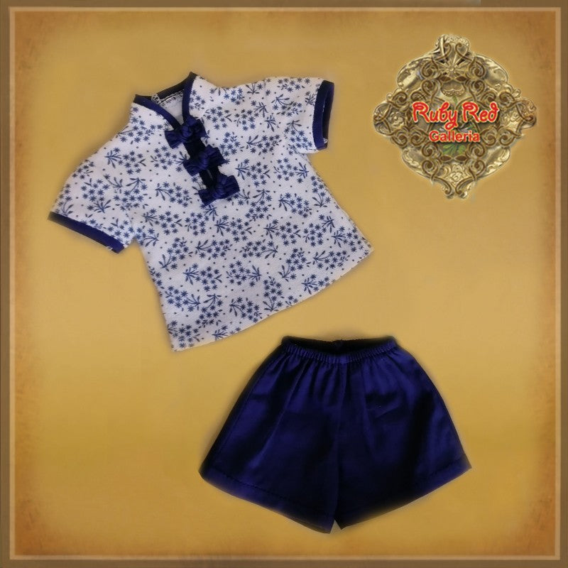 15" Girls of the Orient Chinese Pajama Outfit (KC0009A)