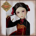 15" Girls of the Orient Red and Black Outfit (KC0010A)