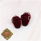 Red Shoes with Silver Wire for 15" Dolls (KH0001B)