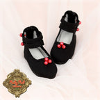 Black Shoes for 15" Dolls (KH0003B)