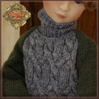 12'' Grey and Green Sweater (WC0059B)