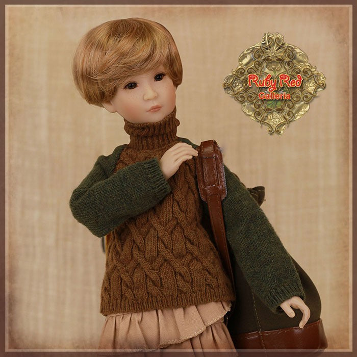 12'' Brown and Green Sweater (WC0059A)