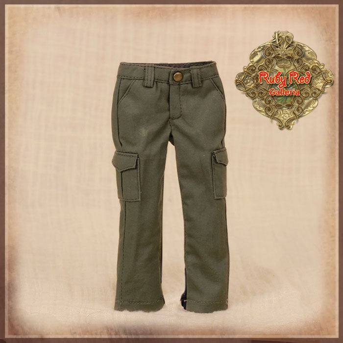 12'' Army Green Trousers (WC0056A)