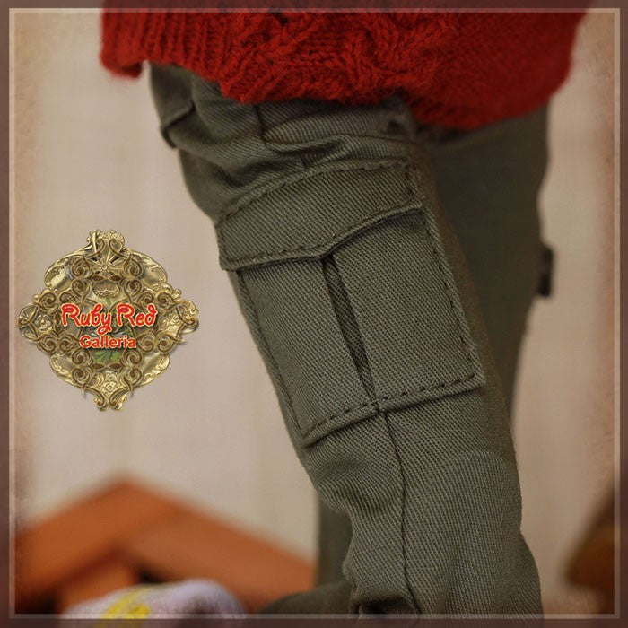 12'' Army Green Trousers (WC0056A)
