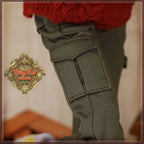 12'' Army Green Trousers (WC0056A)