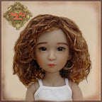 Short Wavy Synthetic Hair Wig for 15" Dolls (KD0005A)