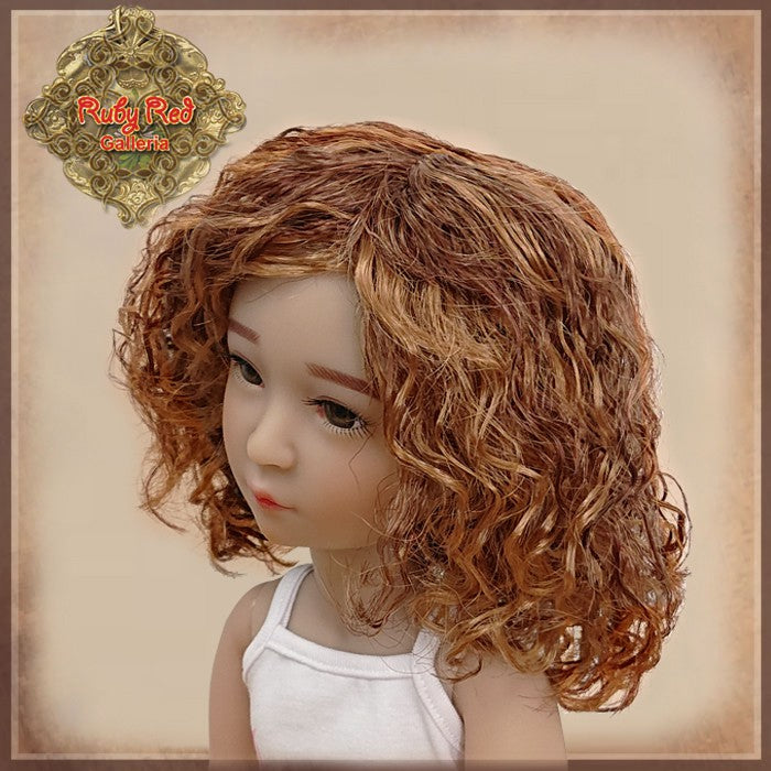 Short Wavy Synthetic Hair Wig for 15" Dolls (KD0005A)