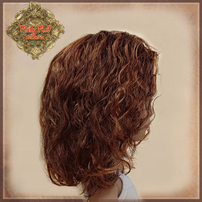 Short Wavy Synthetic Hair Wig for 15" Dolls (KD0005A)