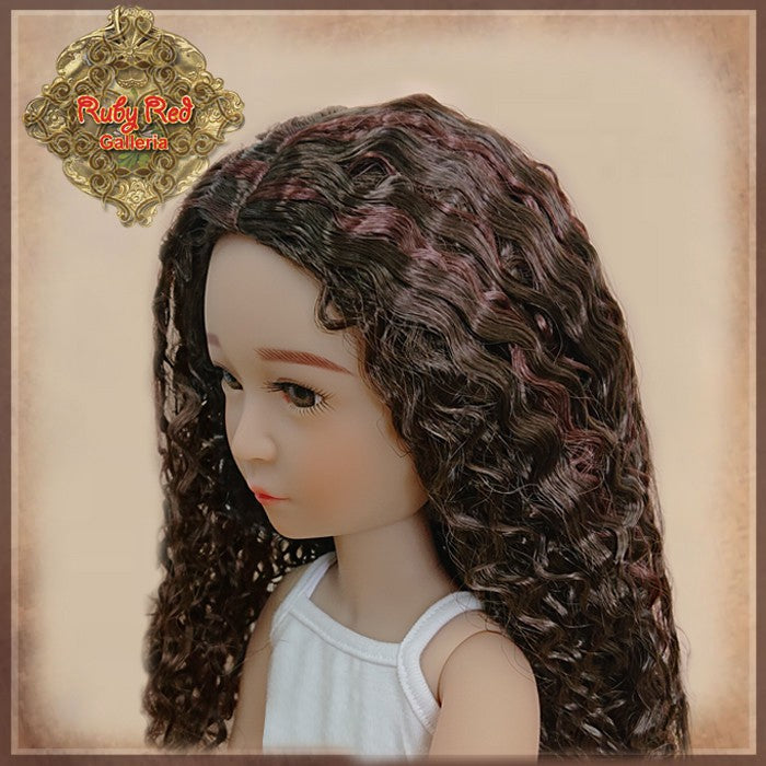 Long Wavy Synthetic Hair Wig for 15" Dolls (KD0006A)