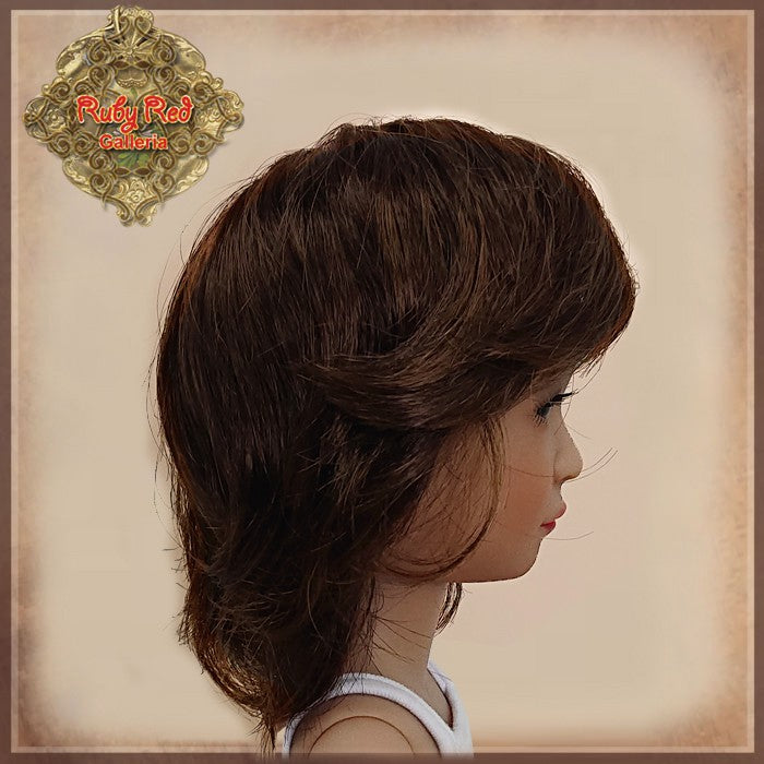 Short Curly Synthetic Hair Wig for 15" Dolls (KD0007A)
