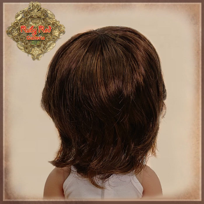 Short Curly Synthetic Hair Wig for 15" Dolls (KD0007A)