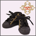 Black Sneakers for 12" Dolls (WH0006A)