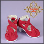 Red High Heels for 12" Dolls (WH0008B)