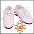 White Shoes for 12" Dolls (WH0017A)
