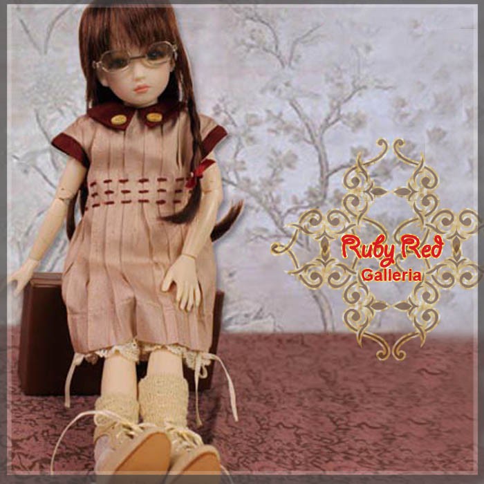 Burgundy Joy (with wig) - Cloth Set (WC0039A)