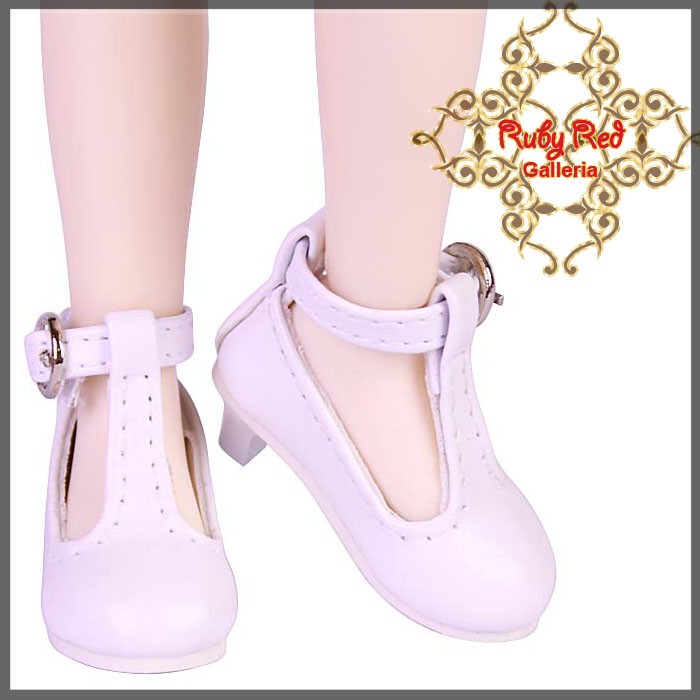 White Shoes for 12" Dolls (WH0020A)