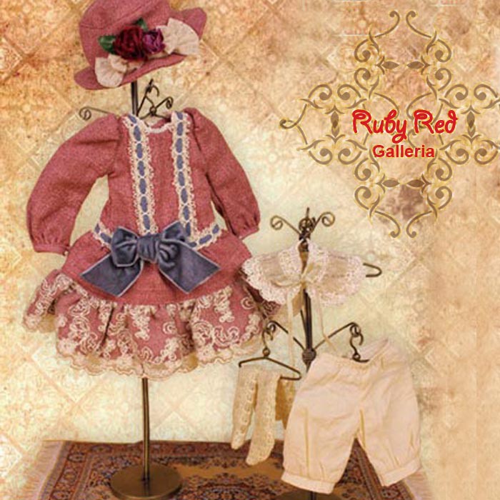 The French Rose (no wig) - Cloth Set (WC0037B)