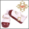 Red Head Mary Janes for 12" Dolls (WH0024A)