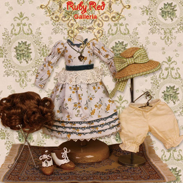 Golden Bells (with wig) - Cloth Set (WC0036A)