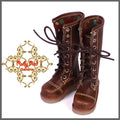 Brown Boots for 12" Dolls (WH0043A)