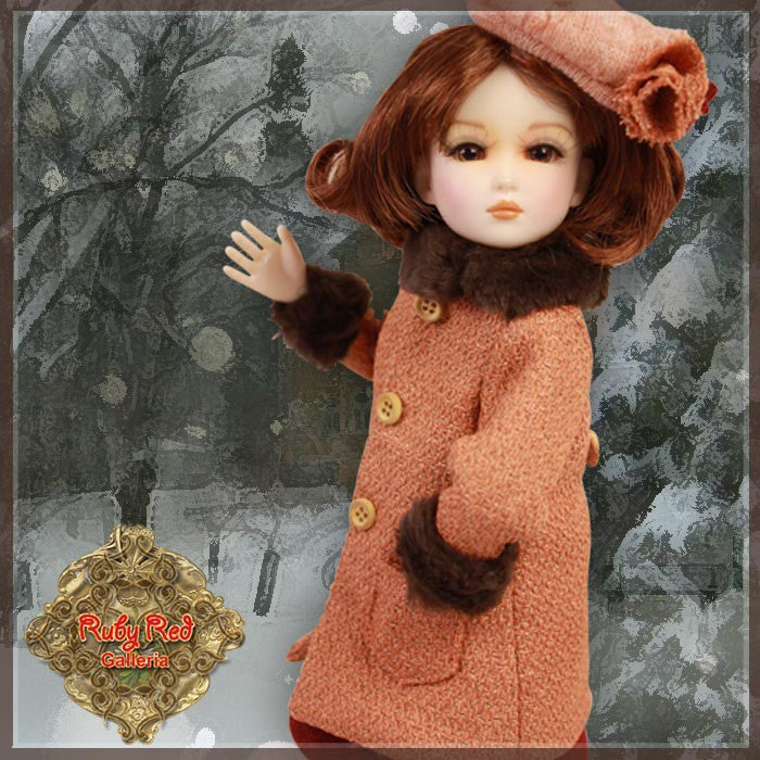 Rosy in the Snow (no wig) - Cloth Set (WC0029B)