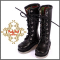 Black Boots for 12" Dolls (WH0043B)