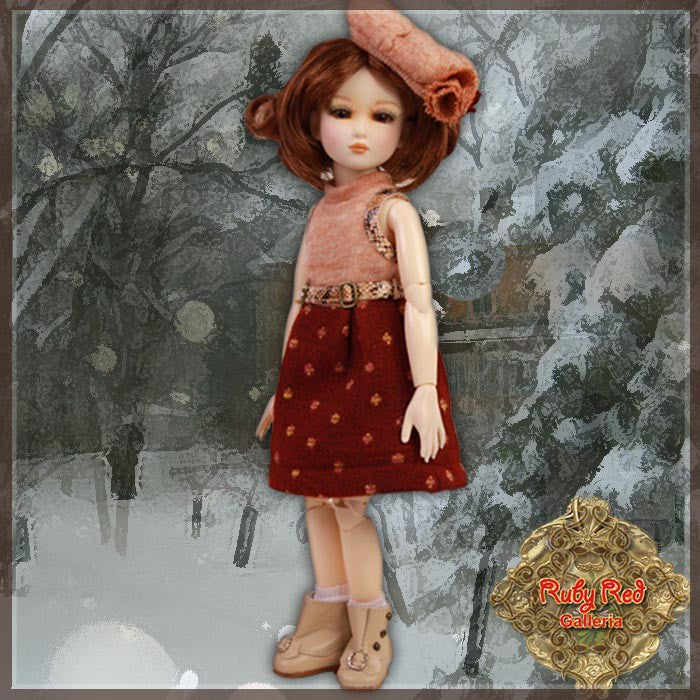 Rosy in the Snow (with wig) - Cloth Set (WC0029A)