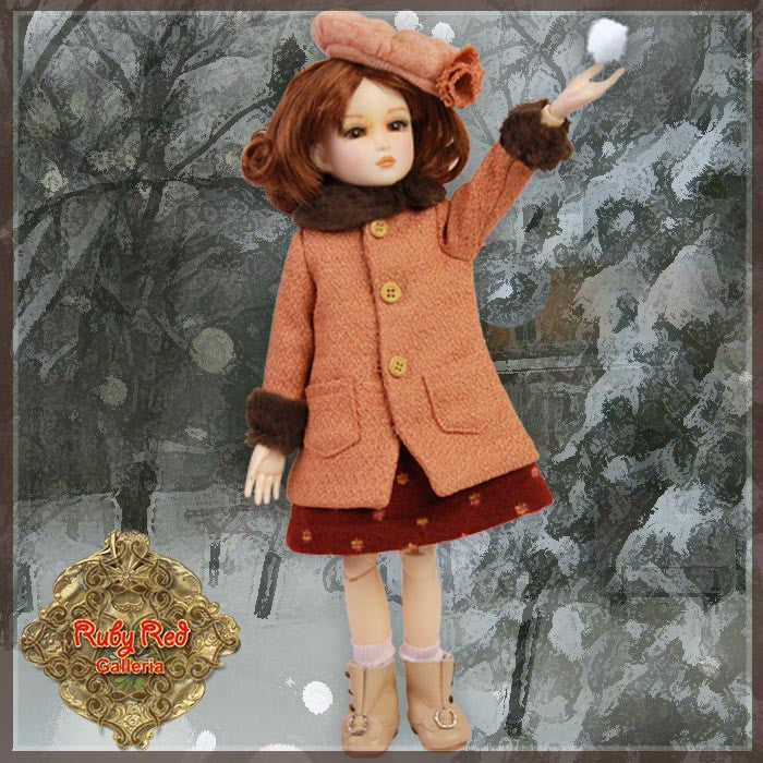 Rosy in the Snow (with wig) - Cloth Set (WC0029A)