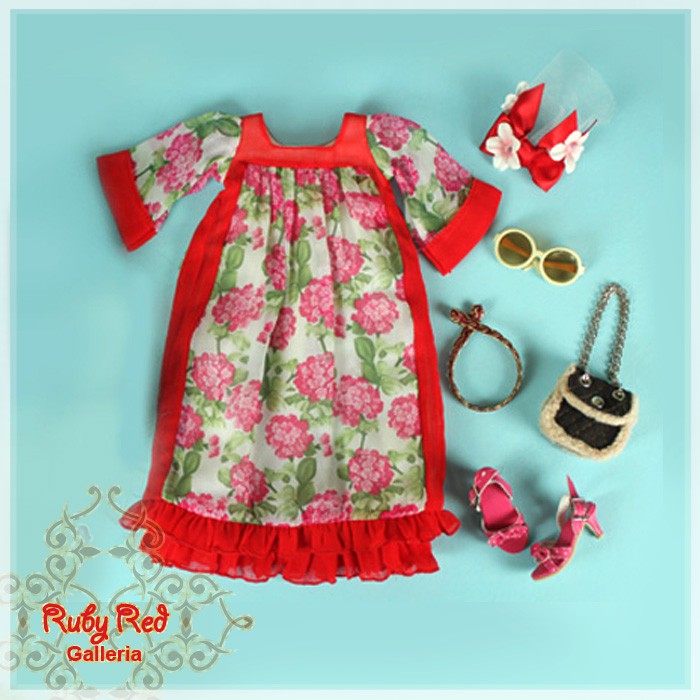 Hawaiian Blossom (no wig) - Cloth Set (WC0027B)