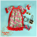 Hawaiian Blossom (no wig) - Cloth Set (WC0027B)