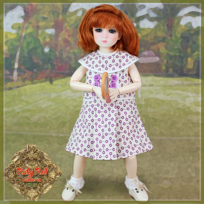 My First Tennis Game (with wig) - Cloth Set (WC0025A)