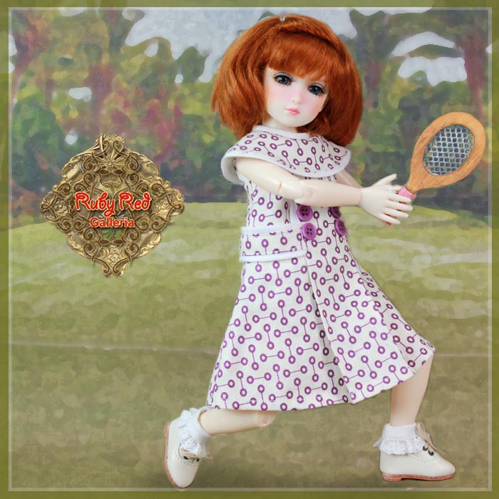 My First Tennis Game (with wig) - Cloth Set (WC0025A)