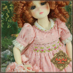 Amiable Pink (with wig) - Cloth Set (WC0023A)