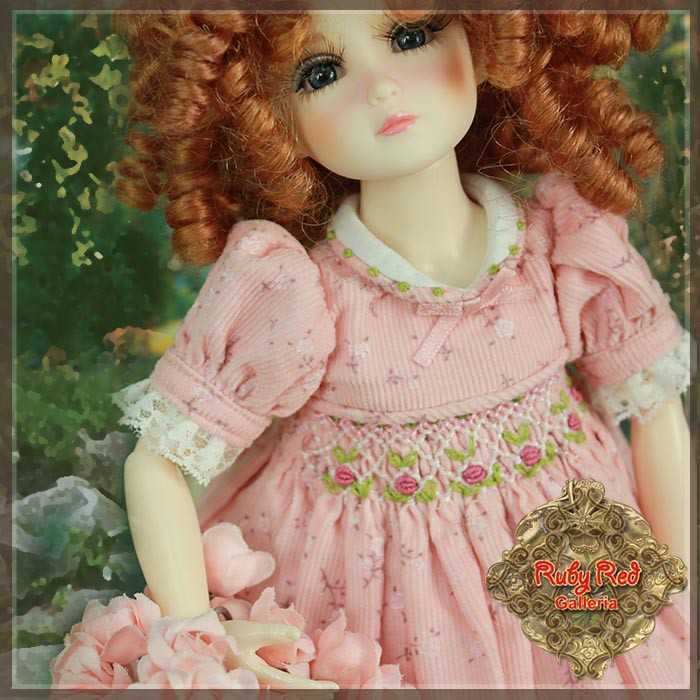 Amiable Pink (with wig) - Cloth Set (WC0023A)