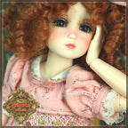 Amiable Pink (with wig) - Cloth Set (WC0023A)