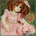 Amiable Pink (with wig) - Cloth Set (WC0023A)