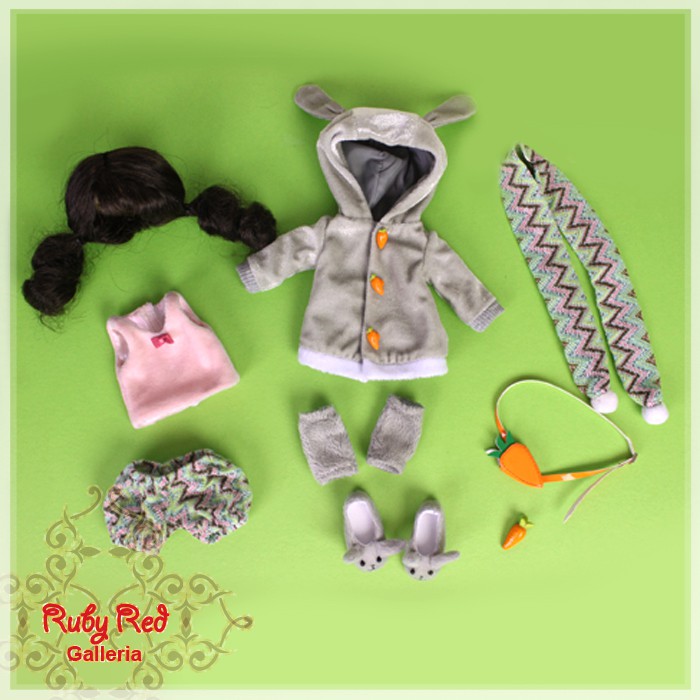 Bunny Lover (with wig) - Cloth Set (WC0021A)