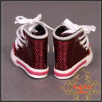 Sparkly Pink Sneakers for 12" Dolls (WH0064A)