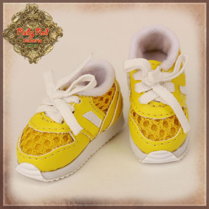 Yellow Sneakers for 12" Dolls (WH0067A)