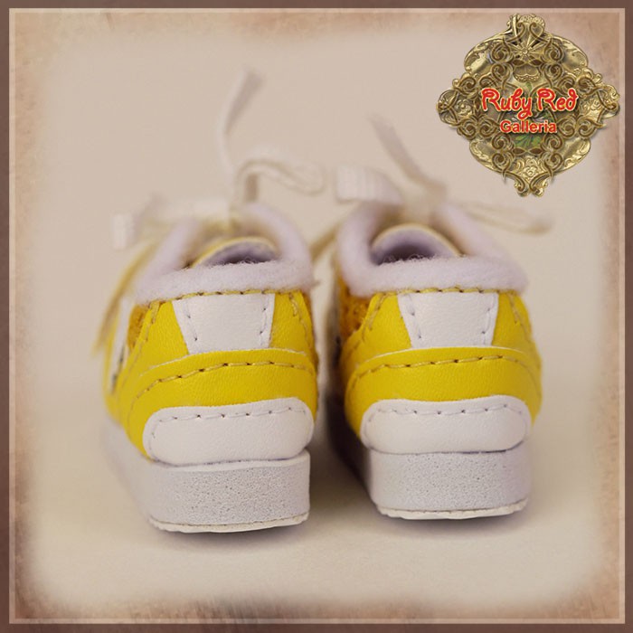 Yellow Sneakers for 12" Dolls (WH0067A)