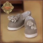 Grey Plimsoll Shoes for 12" Dolls (WH0069A)