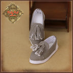 Grey Plimsoll Shoes for 12" Dolls (WH0069A)