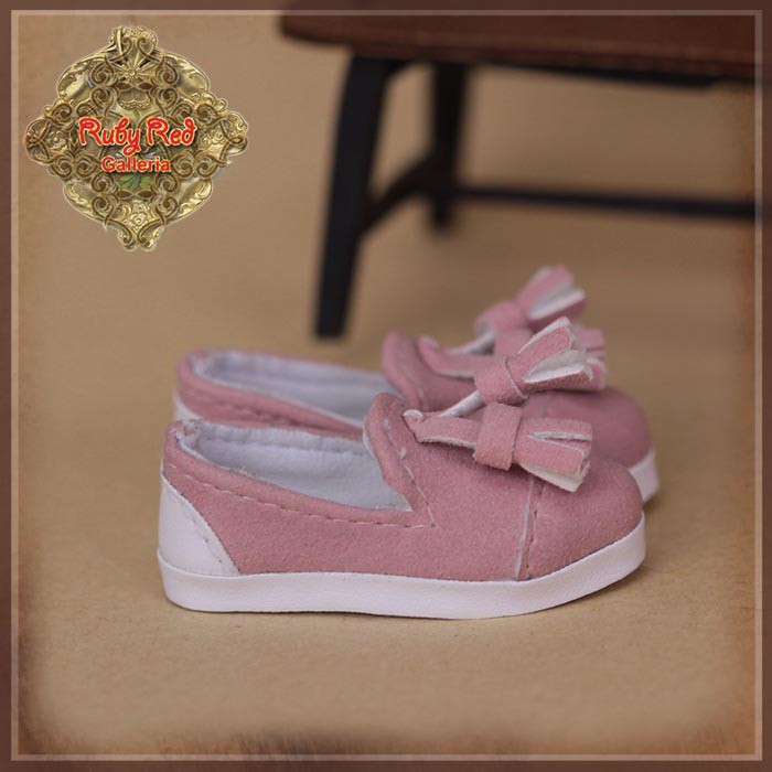 Pink Plimsoll Shoes for 12" Dolls (WH0069C)