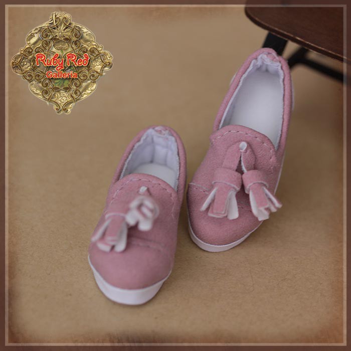 Pink Plimsoll Shoes for 12" Dolls (WH0069C)