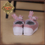 Pink Plimsoll Shoes for 12" Dolls (WH0069C)