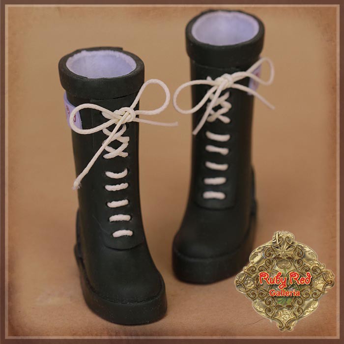 Green Rainboots for 12" Dolls (WH0071A)