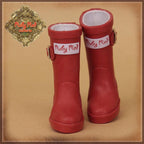 Red Rainboots for 12" Dolls (WH0072A)