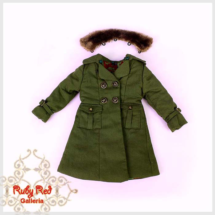 Forest Green Coat - Cloth Set (WC0018A)