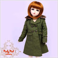Forest Green Coat - Cloth Set (WC0018A)