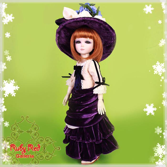 Velvet 12 InMotion Girl in Royal Purple (WC0017A)